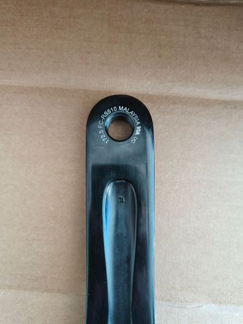 Used Shimano Kurbelarm links FC-RS510 172,5 mm 2023 bike — image 2 of 4