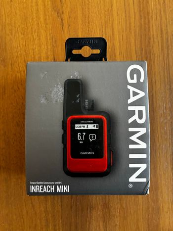 Used Garmin inReach Mini GPS Satellite SOS bike