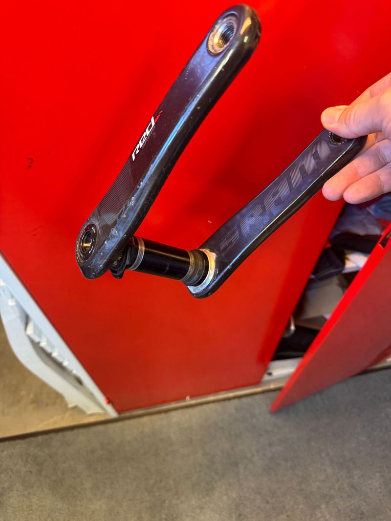Sram Red 1 AXS Quarq DUB Crankset 172.5mm 40T Drivetrain & Pedals d'occasion
