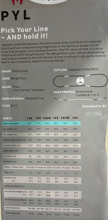 Used Yes Snowboards Pick Your Line Snowboard 2022 bike — image 2 of 9