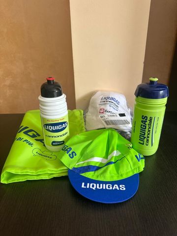 Liquigas Kit Ciclismo Originale Giro d’Italia 2010 Cycling Clothing usato