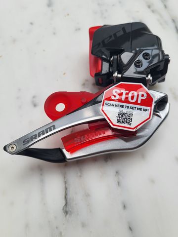 Used Sram RED E D1 Front Derailleur bike — image 1 of 6