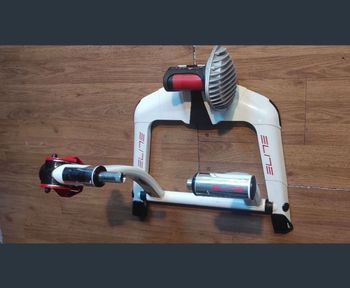 Used Elite Qubo Fluid Trainer bike — image 1 of 4