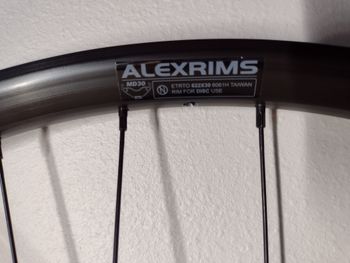 Used alex MD-30 29" Boost Wheelset bike
