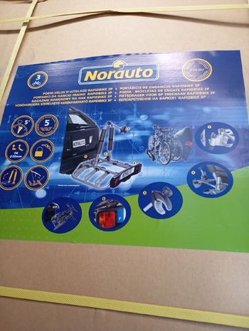 Norauto Rack NORAUTO Rapidbike 3P Bike Rack