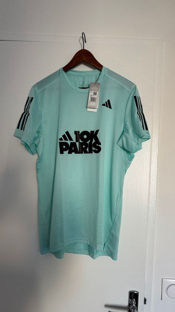 Adidas, T-shirt 10 km Paris pour homme taille M