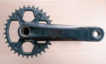 Brugt Shimano INPEAK Deore XT Powermeter 165mm 1x11/ 1x12 Drivetrain & Pedals