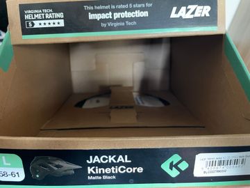 Brugt Lazer Jackal KinetiCore Helmet bike — billede 6 af 7