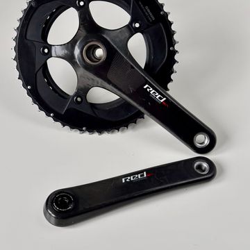 Used Sram Red GXP 2x11 53/39z 175mm 130 BCD Drivetrain & Pedals