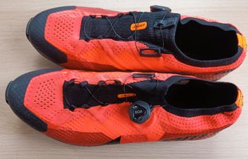 Brugt Dmt TOP KM1 MTB/Gravel Shoes Coral Size 45.5 Cycling Shoes