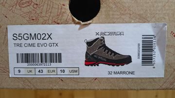 montura scarponi da trekking tre cime evo gtx Hiking usato