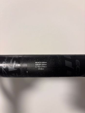 Used Easton EC70 AX Flare Gravel Handlebar 440mm 2022 bike — image 2 of 5