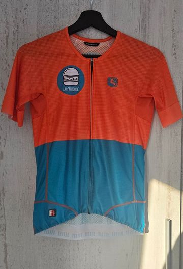 Used Giordana Maillot Cyclisme Cycling Clothing