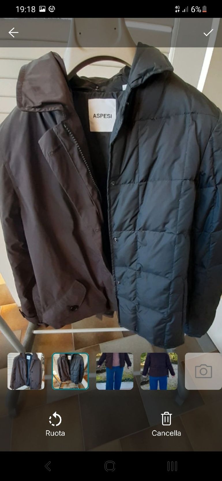 Used Aspesi Giacca Invernale bike — image 2 of 4