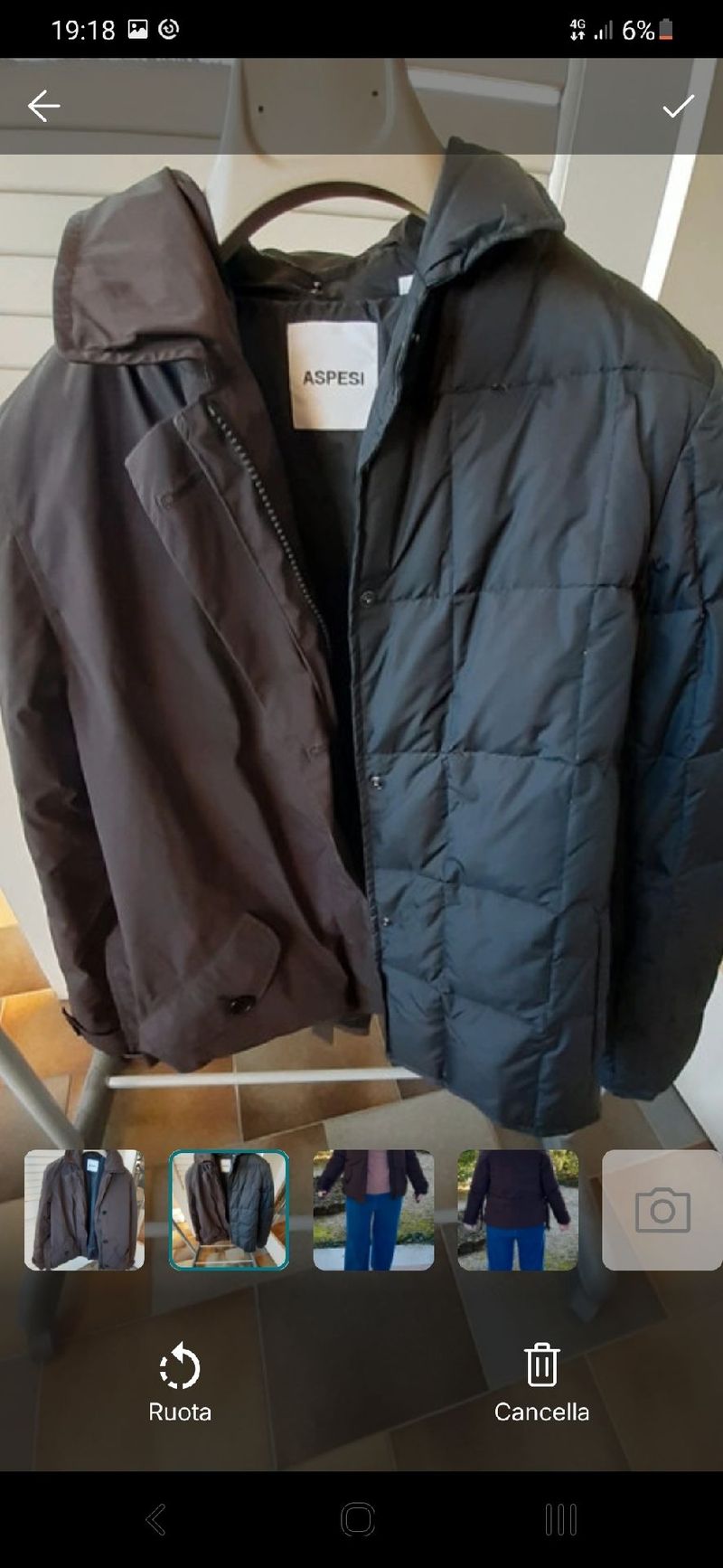 Used Aspesi Giacca Invernale bike — image 2 of 4