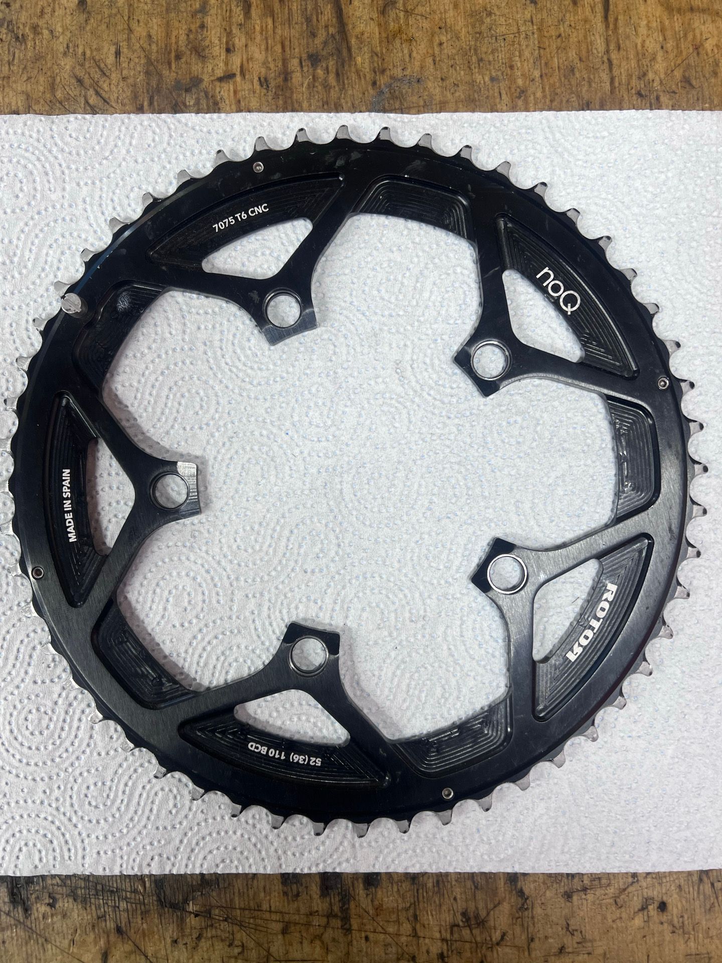 Rotor 52/36t 5/110 BCD Chainrings