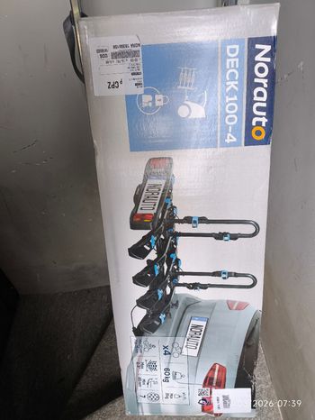 NORAUTO, Portabici da gancio traino