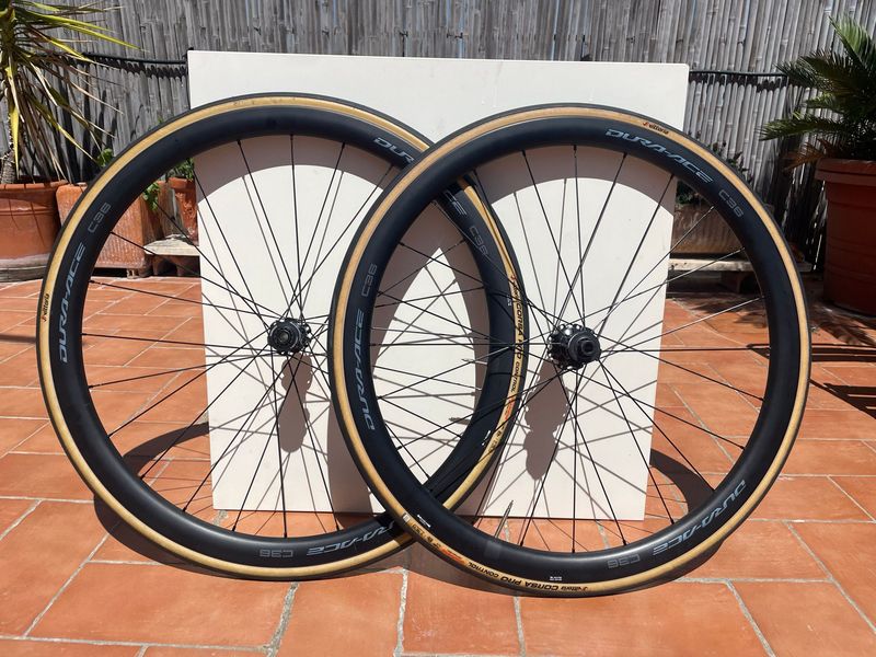 Used Shimano Durace C36 Wheelset WH-R9270 2023 Wheels