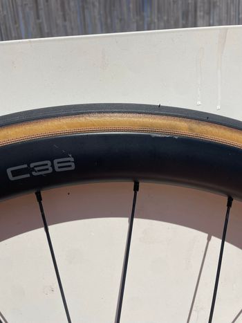 Used Shimano Durace C36 Wheelset WH-R9270 2023 bike — image 4 of 8
