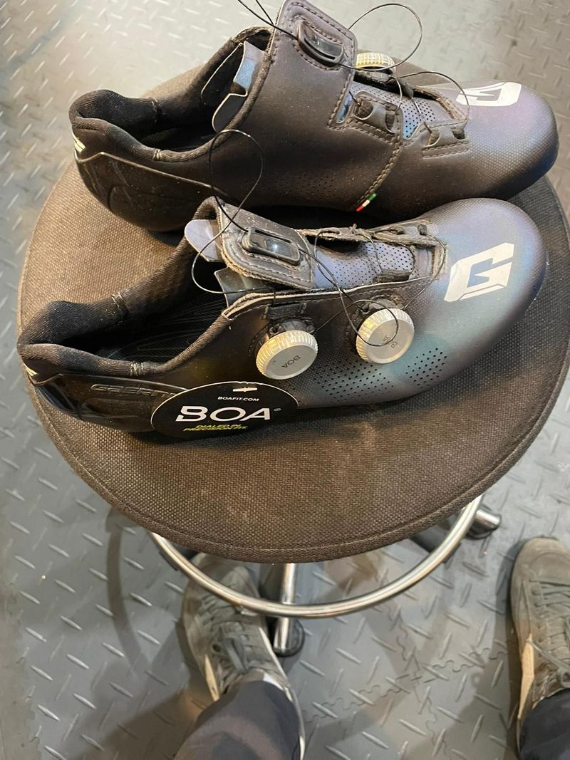 Použité Scarpa Carbon STL IRIDIUM Gaerne Cycling Shoes