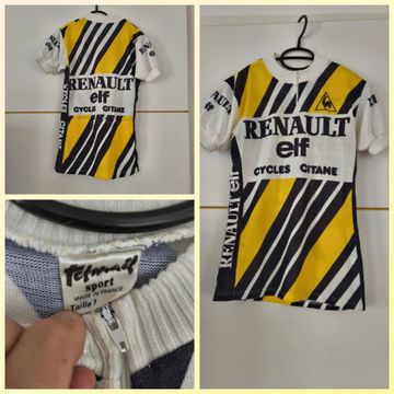 Used le coq sportif Cyclisme Équipe Vintage Jersey 1982 Cycling Clothing