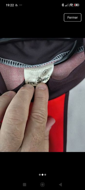 Used etxendo maillot cyclisme équipe cycliste La Vie Claire 1984 bike — image 2 of 2