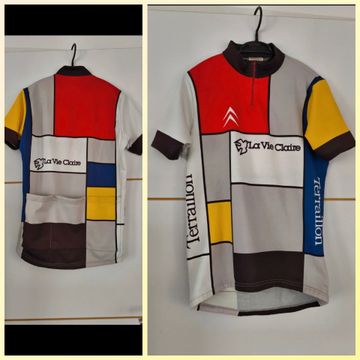 Used etxendo maillot cyclisme équipe cycliste La Vie Claire 1984 Cycling Clothing