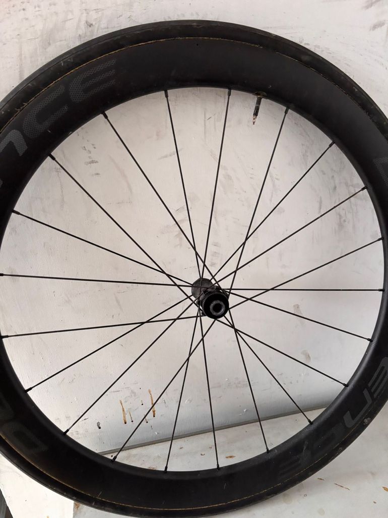 Used decadence 49mm Tubular Carbon Wheelset bike — image 6 of 8