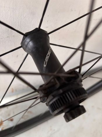 Used decadence 49mm Tubular Carbon Wheelset bike — image 7 of 8