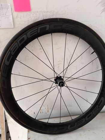 Used decadence 49mm Tubular Carbon Wheelset bike — image 5 of 8