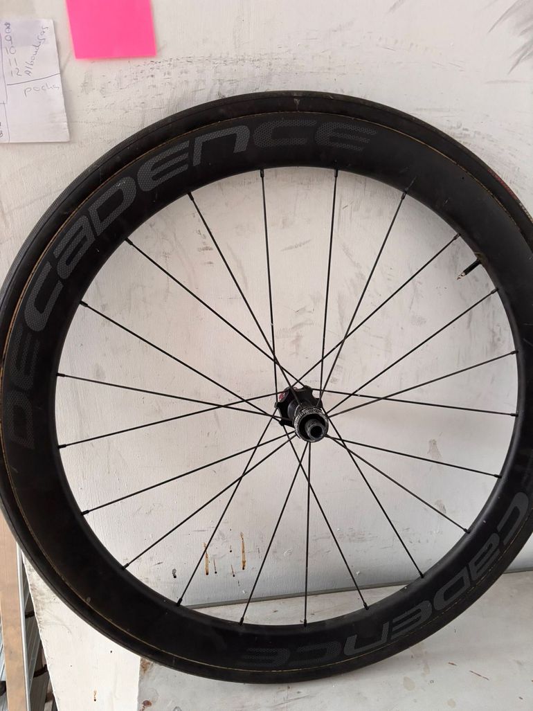 Used decadence 49mm Tubular Carbon Wheelset bike — image 3 of 8