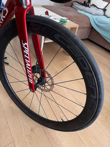 Käytetty decadence 49mm Tubular Carbon Wheelset Wheels