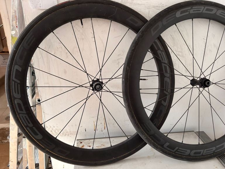 Used decadence 49mm Tubular Carbon Wheelset bike — image 8 of 8
