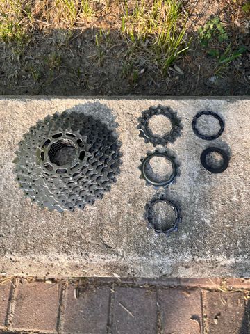 Käytetty Shimano HG Drivetrain & Pedals