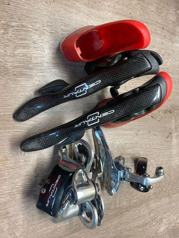 Campagnolo Centaur Crankset Drivetrain & Pedals de segunda mano