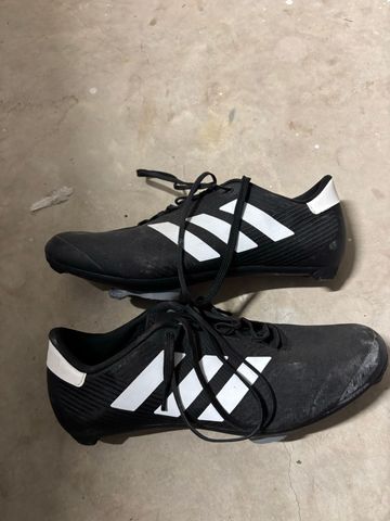 Used Adidas Scarpe bici strada lacci 43 Cycling Shoes