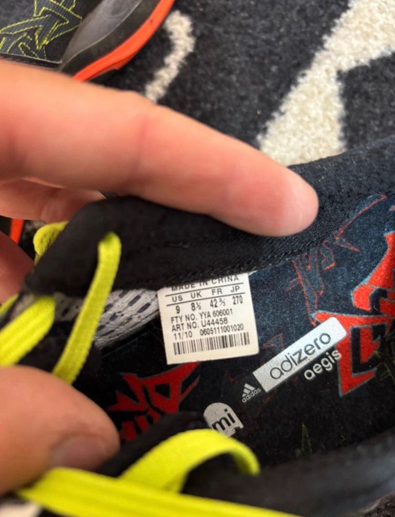 Used Adidas Adizero Aegis 2 graphic M U44458 bike — image 3 of 3