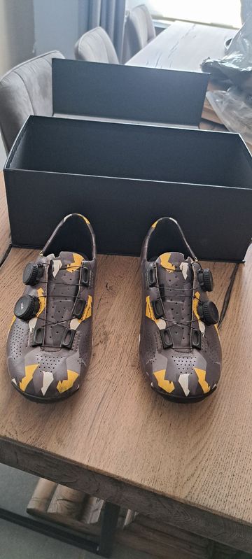 Nimbl Ultimate Carbon Limited Edition Team Visma 2024 Cycling Shoes usato