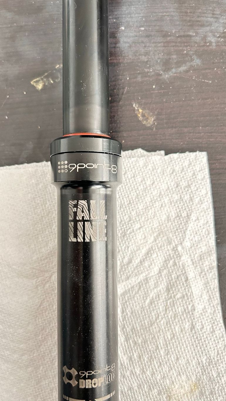 Used 9point8 Dropper Post 31.6 125 2023 bike — image 1 of 6