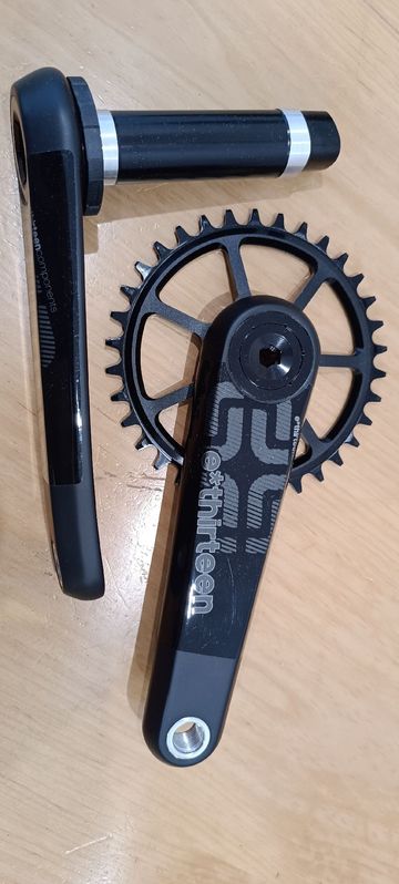 Gebrauchtes E*Thirteen TRS Race Kurbel Carbon 2023 Drivetrain & Pedals