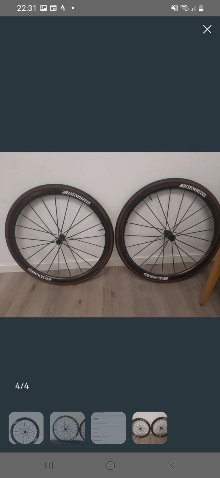 Used brisk aerolight 35 mm 2023 bike — image 2 of 5