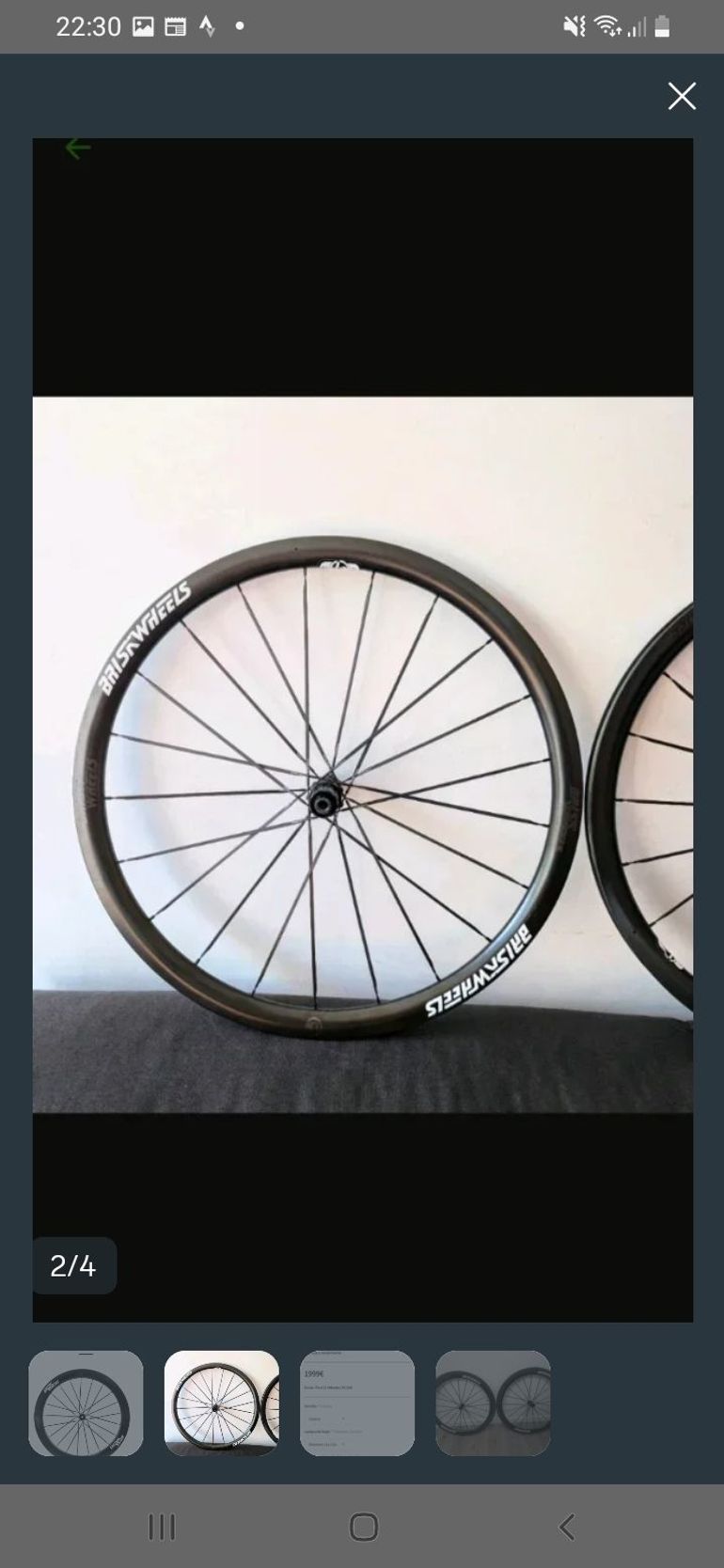Used brisk aerolight 35 mm 2023 bike — image 4 of 5