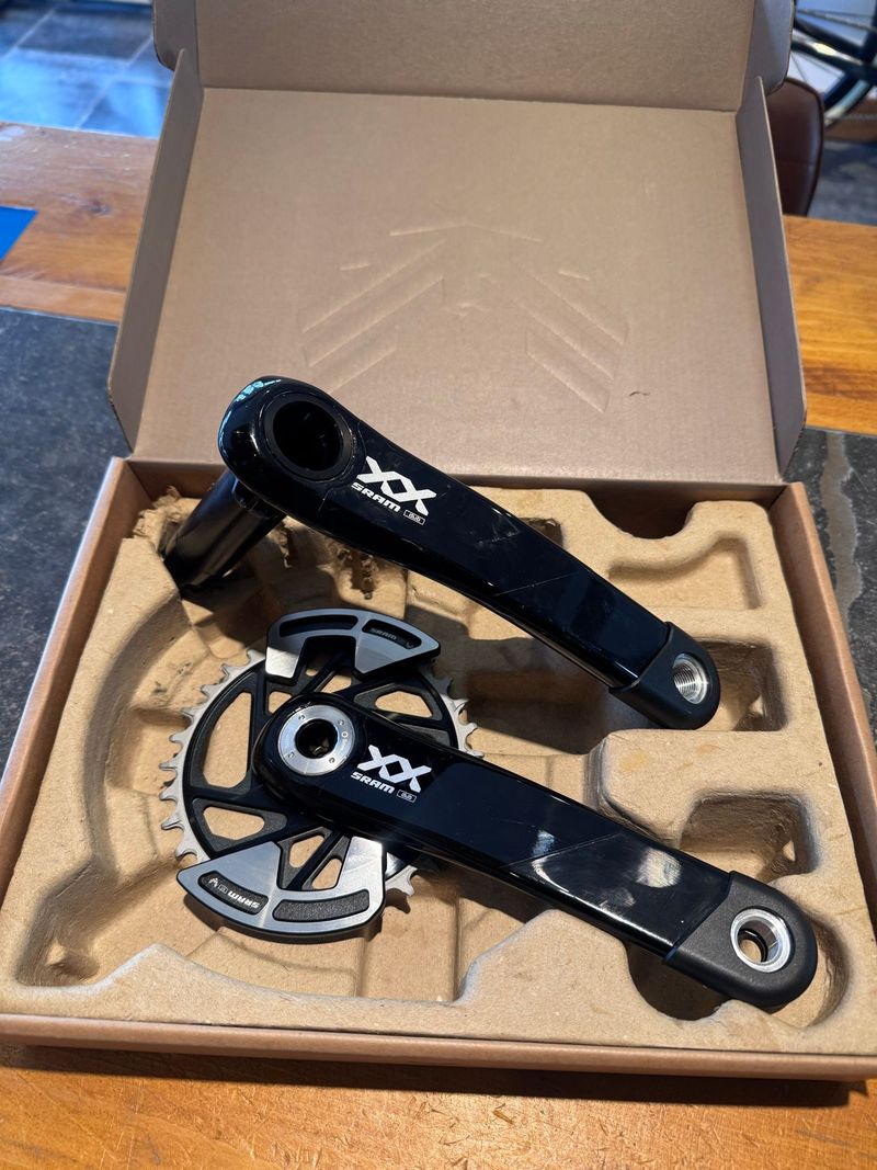 Used Sram XX Eagle T-type DUB Carbon Crank 175 mm 2026 Drivetrain & Pedals