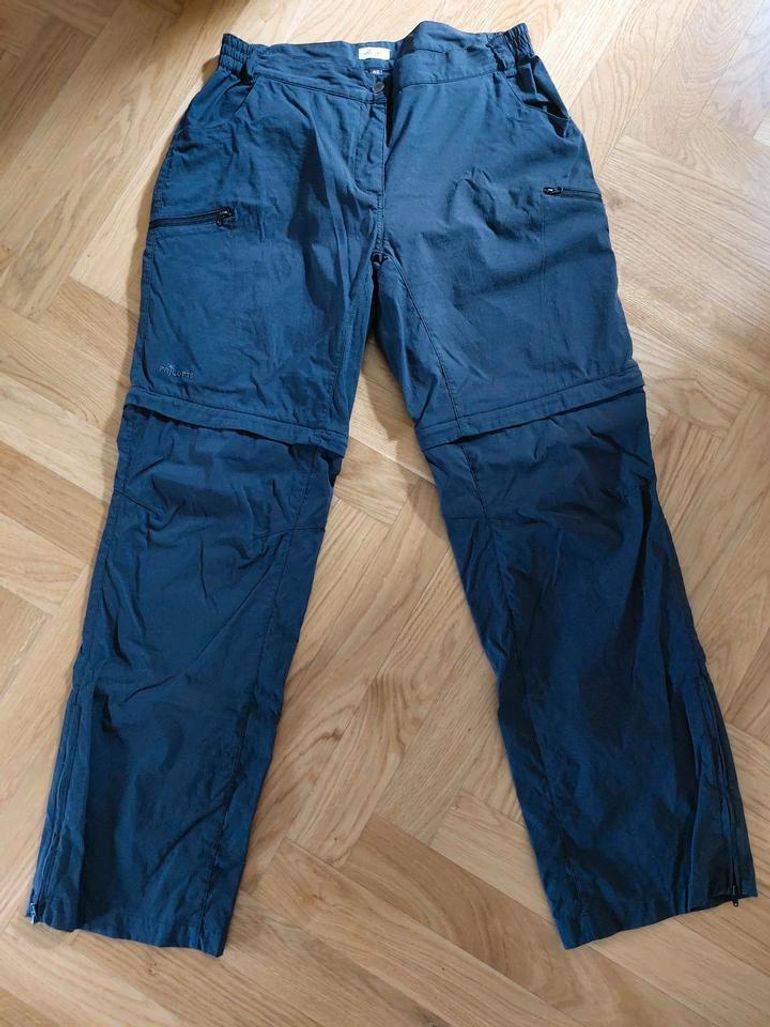 Used Frilufts Hose ZipOff Outdoor Dunkelgrau Damen 42 bike — image 1 of 17