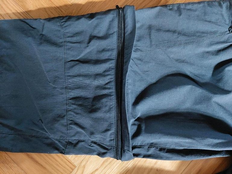 Used Frilufts Hose ZipOff Outdoor Dunkelgrau Damen 42 bike — image 15 of 17