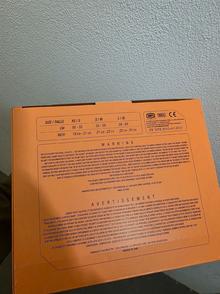 Used 100% Bike Helmet bike — image 6 of 7