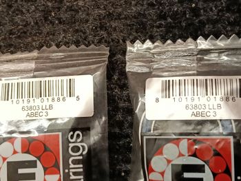Used Enduro Bearings 63803 LLB ABEC 3 Bearings (3 pcs) 2026 bike — image 4 of 7