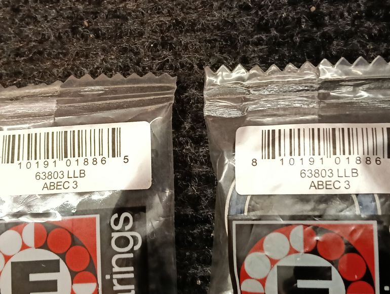 Used Enduro Bearings 63803 LLB ABEC 3 Bearings (3 pcs) 2026 bike — image 4 of 7