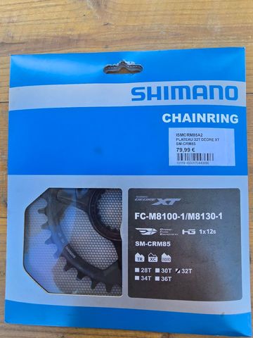 Gebrauchtes Shimano Deore XT SM-CRM85 Drivetrain & Pedals