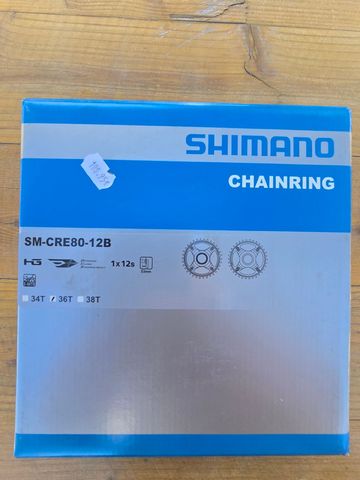 Shimano SM-CRE80-12B Drivetrain & Pedals d'occasion